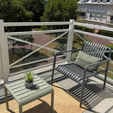 דירה Les Belles Rives T2 Avec Balcon Ensoleille קאבורג